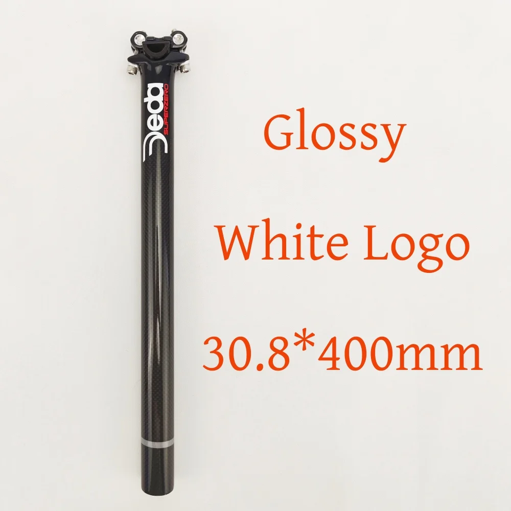 Carbon Fiber & Alloy Bike Seatpost with 0° Offset