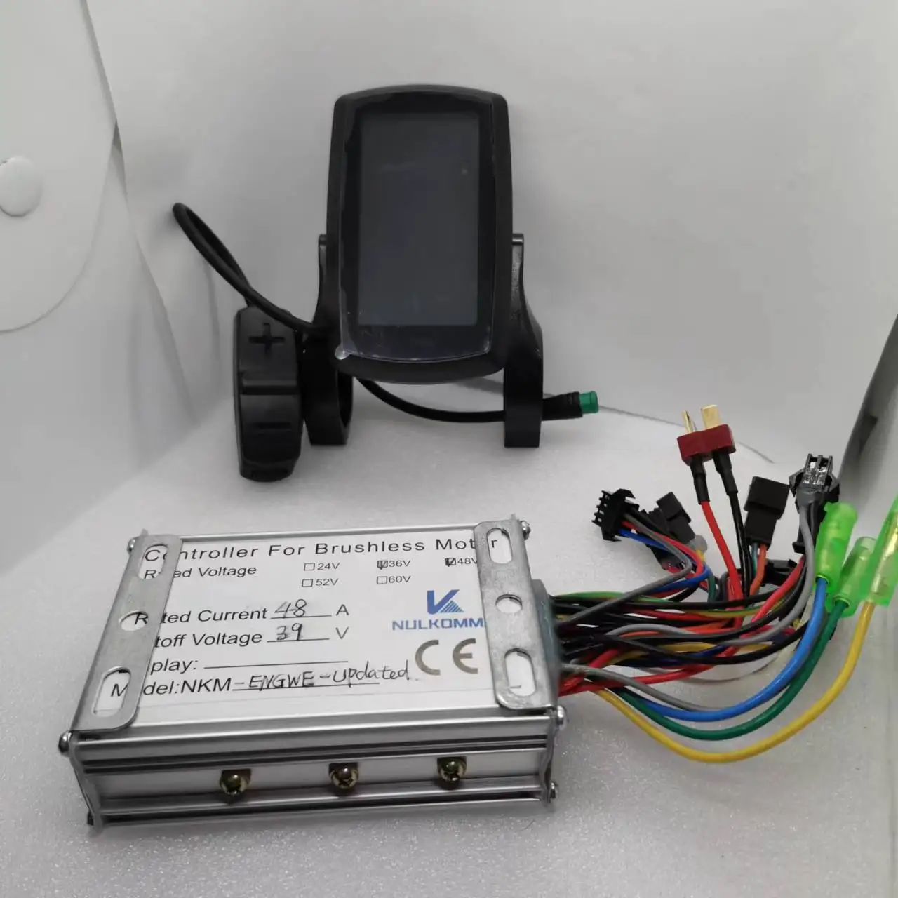 Controller per scooter elettrico JRAHK con display LCD Motori brushless E-Bike 36V-48V-60V 250W-400W per accessori per biciclette  18