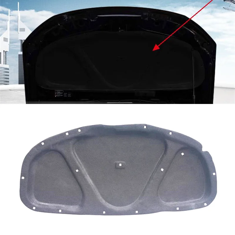 1PC PET Fold Shipping For 2000-2008 Volkswagen VW Passat B5 Auto Car Hood Engine Heat Sound Insulation Cotton Soundproof Cover
