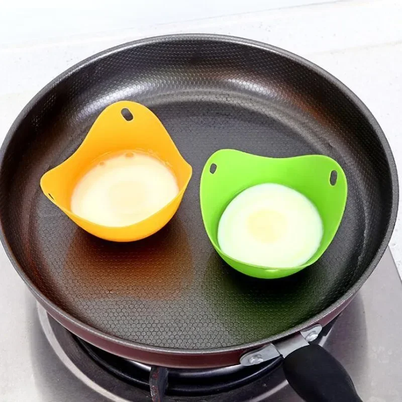 1PC Silicone Egg Poacher Poaching Pods Pan Mould Egg Mold Bowl Rings Cooker Boiler Kitchen Cooking Tool Accessories Gadget,egg poacher,silicone egg poacher,silicone baking mold