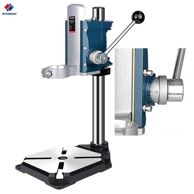 DrillPressStandUniversalBenchClampElectricDrillBracketDrillHolderwithHighPrecision