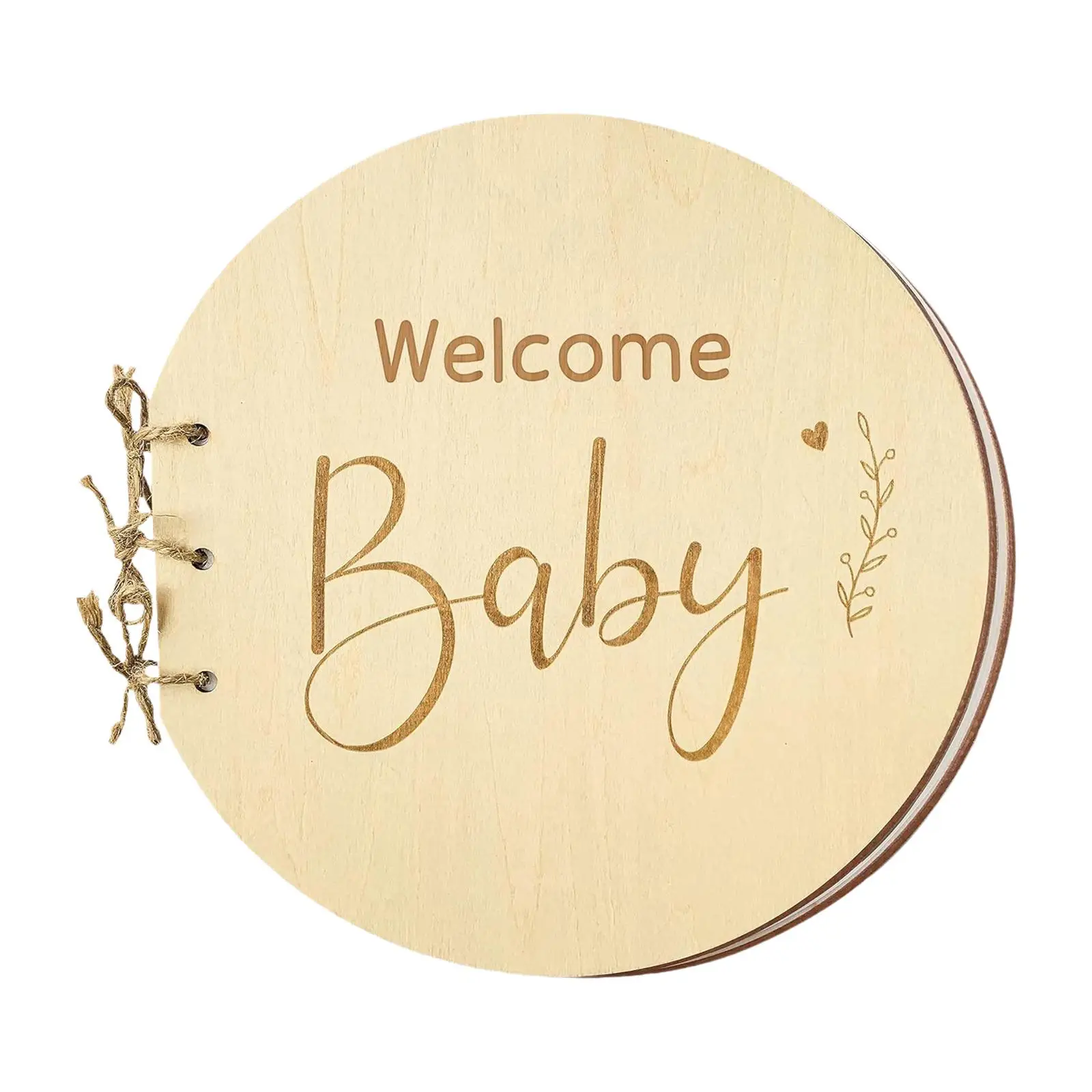 Baby Shower Guest Book 40 Pages Portable Alternatives Alternatives for Boy for Pictures Christenings Gender Reveals Mementos