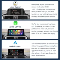 1920*720 Wireless CarPlay Android Auto Multimedia Display Screen For BMW 1 2 3 4 Series F20 F21 F22 F30 F31 F32 F33 With Airplay - Image 3