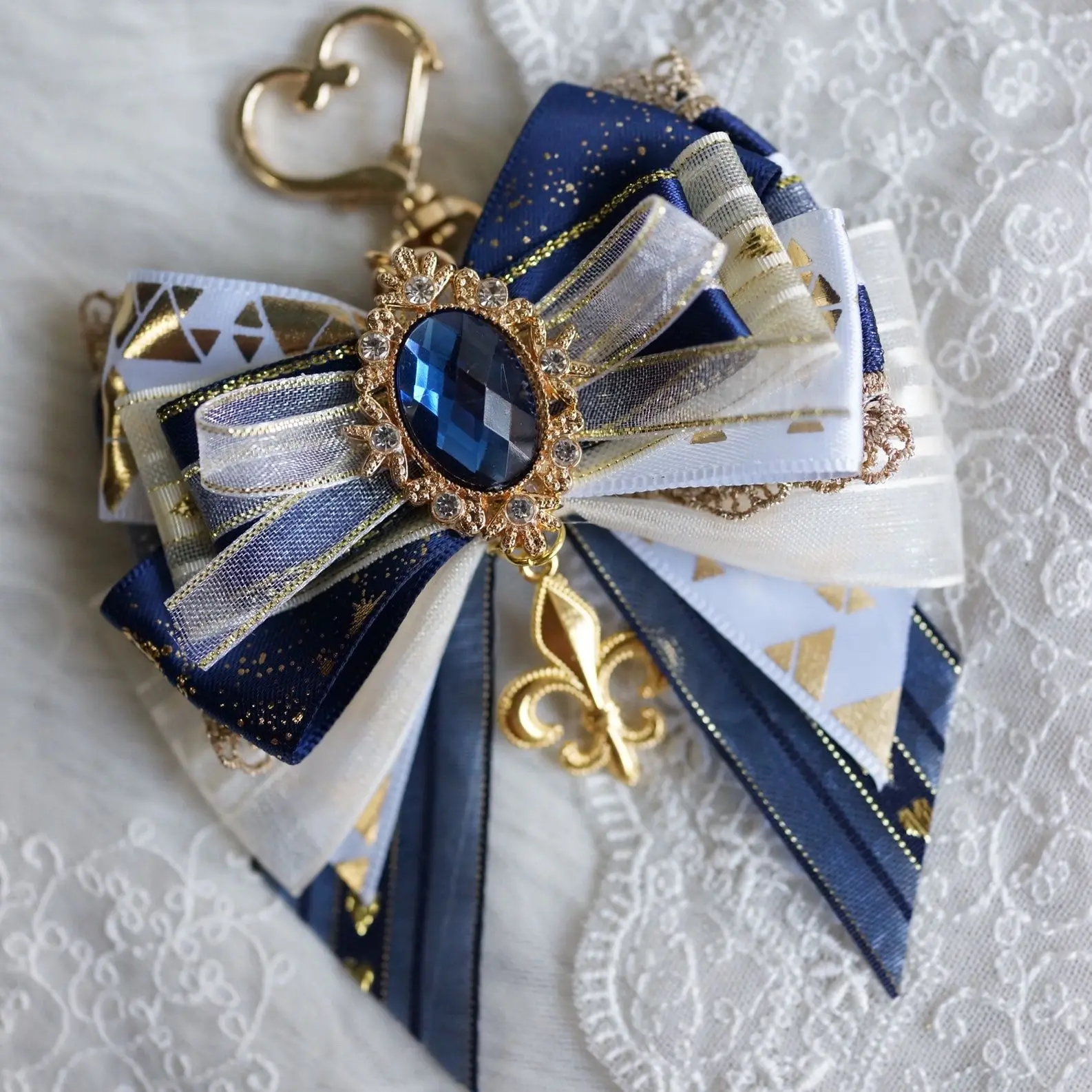 Luxury Ita Bag Accessories: Bow Hangings & Keychain Enhancements
