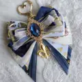 Blue white