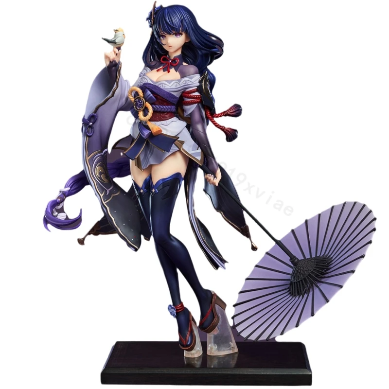 FIGURINE GENSHIN IMPACT Raiden Shogun, 27cm, en PVC, jouet de FIGURINE GENSHIN IMPACT Raiden Shogun, 27cm, en PVC, jouet de