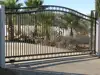 Factory Wholesale Latest Iron Gate Designs Iron Gate Lock Wrought Iron Gate 5