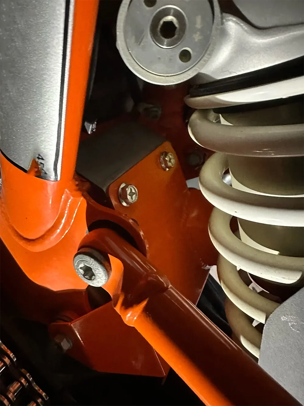Scudo Termico Per Ammortizzatore KTM 790/890 Adventure - Protezione Dal Calore, Nero - Foto 1