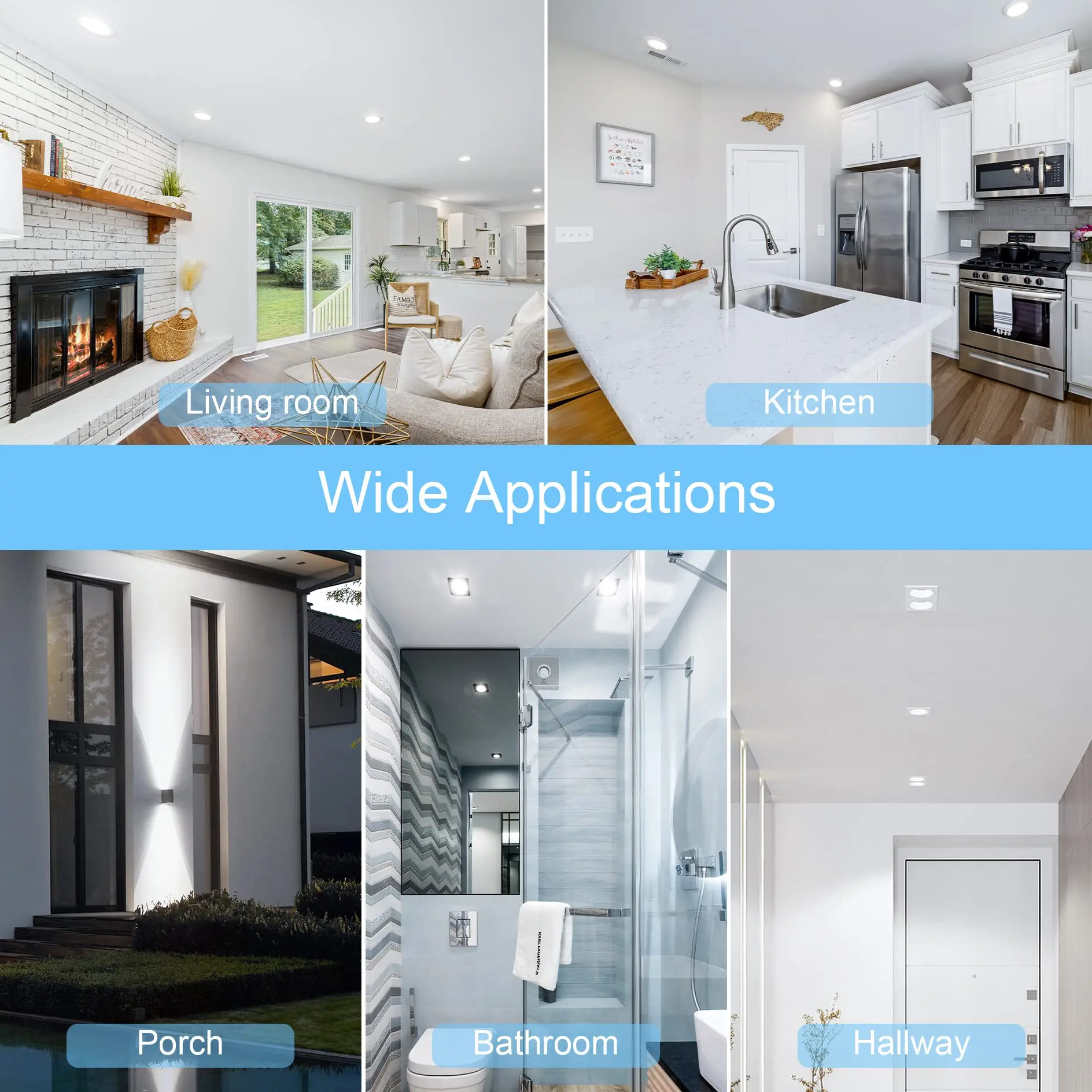 2PCS GU10 LED Lights Spot Light Bulb Led Spotlight Bulb 12W 9W 6W 3W Led AC220V No Flicker MR16 GU10 For Bedroom Home Decoration