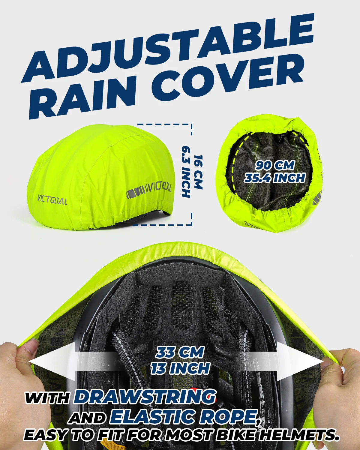 Waterproof Reflective Cover bicycle helmet cover For Bicycle Helmet Rainproof Cycling Helmet Rain Cover MTB Road Bike Dustproof