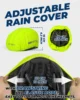 VICTGOAL Waterproof Reflective Cover For Bicycle Helmet Rainproof Cycling Helmet Rain Cover MTB Road Bike Helmet Dustproof Cover 3