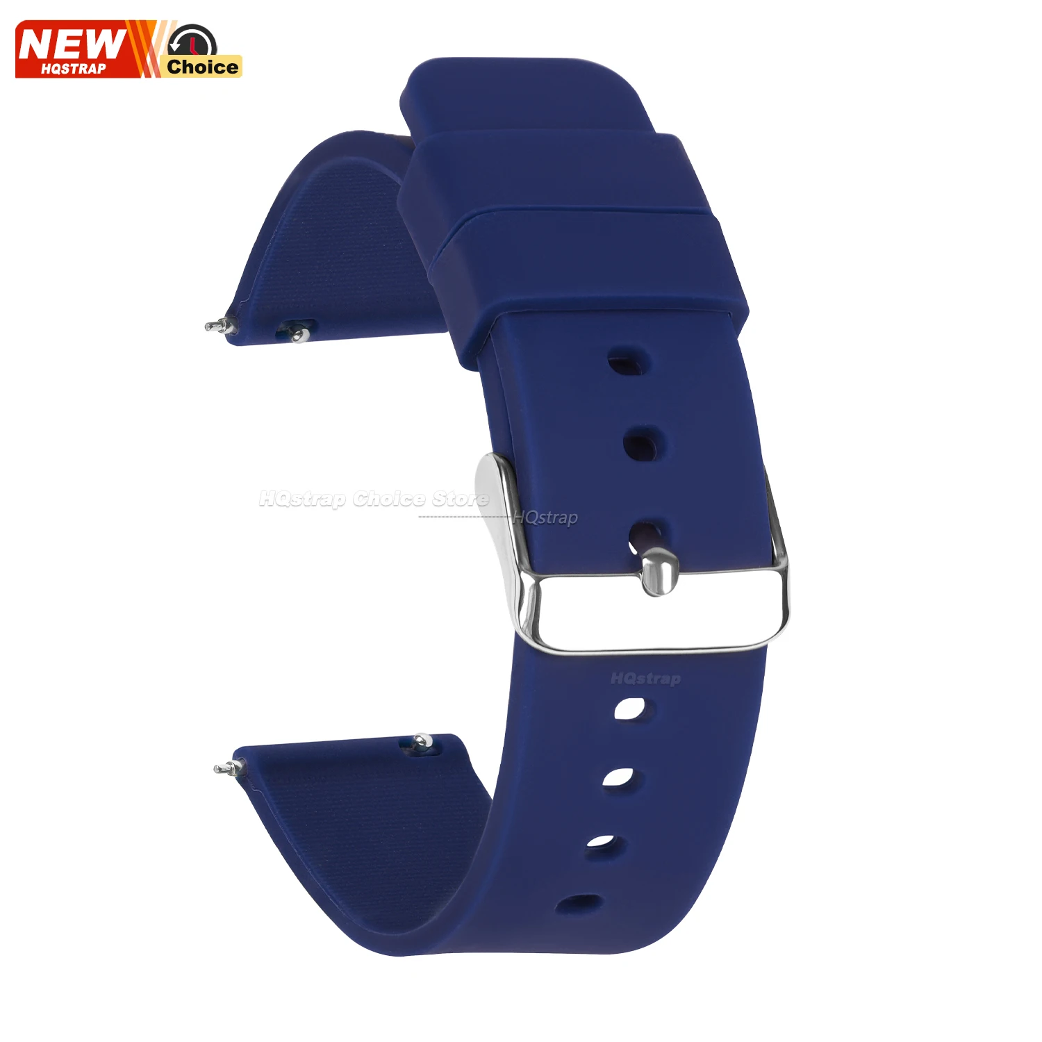 Gold Colorful Silicone Strap Universal Waterproof Wristband