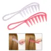 Wide Tooth Comb Ergonomic Professional Hair Detangling Comb Styling Comb Hair Brush for Barber Salon Curly Wet Wavy Thick Hair 1