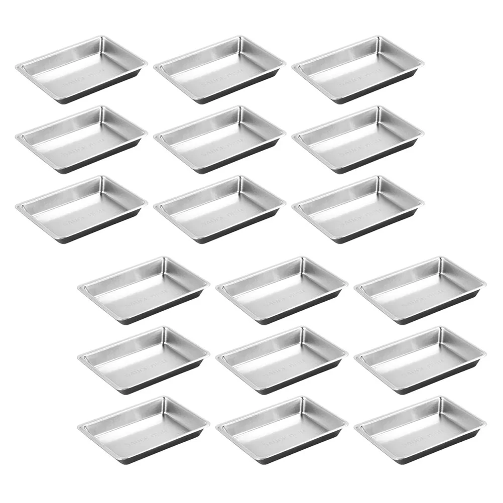 100 Pcs Food Tray Disposable Sauce Dish BBQ Supply Soy Dishes Containers Seasoning Plastic Spice