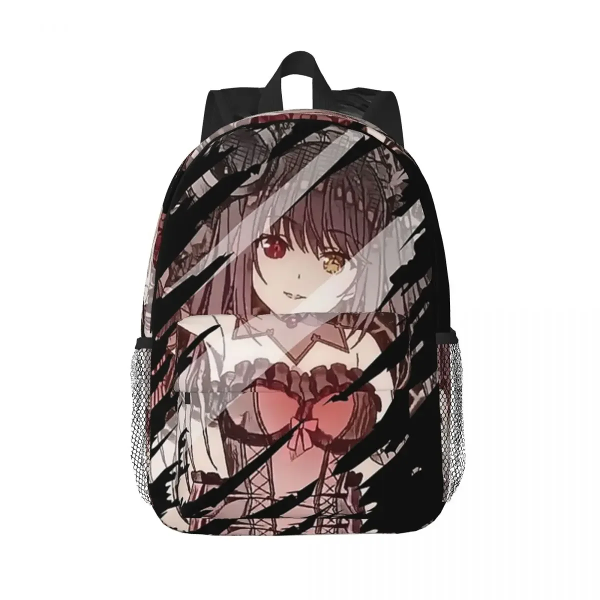 

Date A Live, Kurumi Tokisaki. Backpack Teenager Bookbag Fashion Children School Bags Travel Rucksack Shoulder Bag Large Capacity