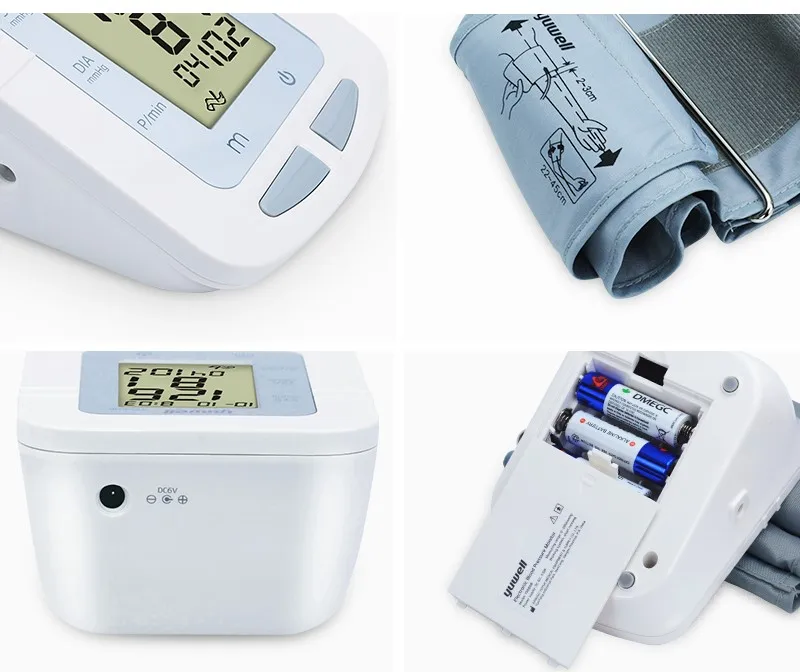 YUWELL YE660B Blood pressure monitors digital Blood pressure meter Tensiometer Digital arm tensiometers Tonometer 5