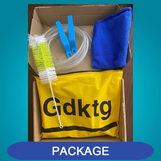 Légkondicionáló Tisztító Burkolat Vízálló Táska Mosószerszámokkal Kefe Szűrő Tiszta Spray -T 1,5P Védőpor Alatti Készlet - Image 6