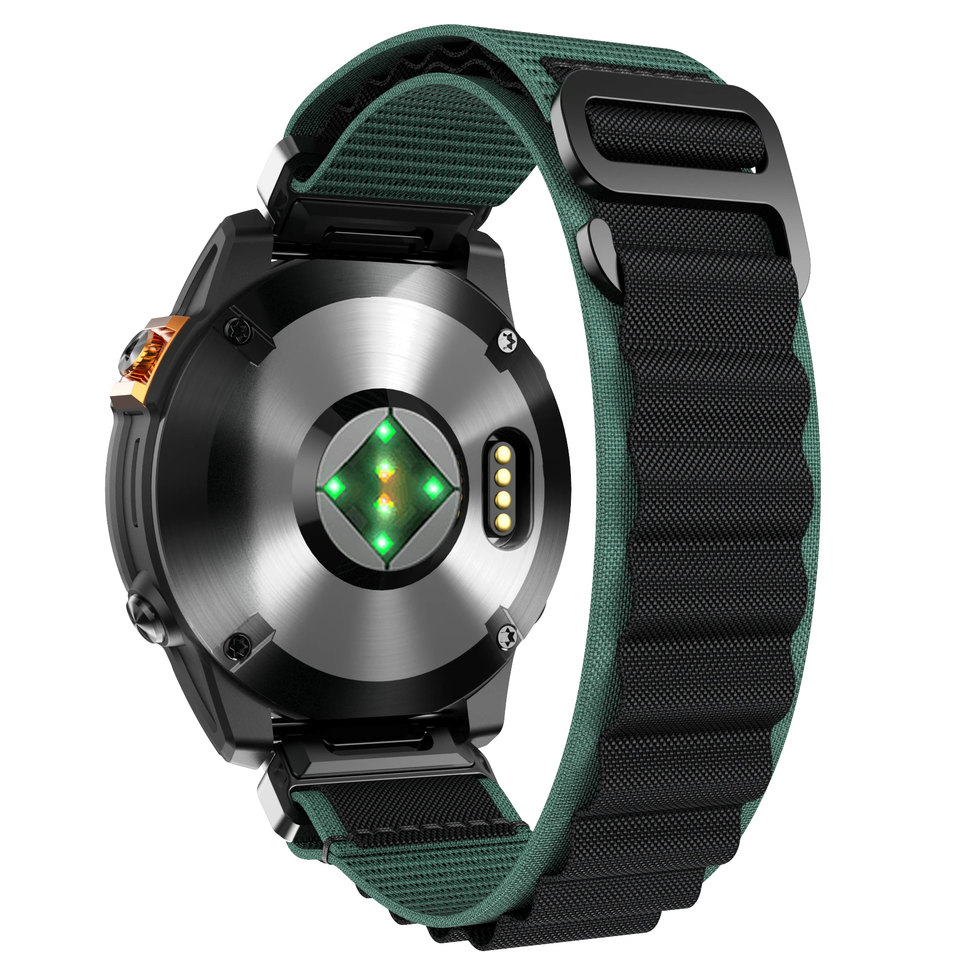 Durable QuickFit Outdoor Sports Nylon Watch Band - 22mm/26mm