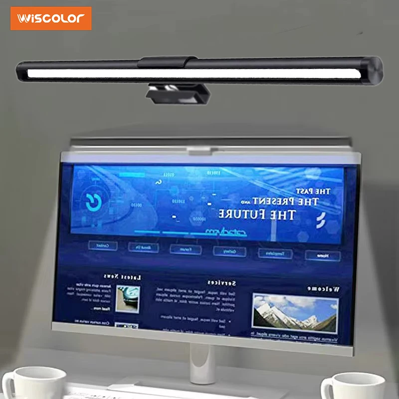 Desk Lamp LED Computer Laptop Monitor Light Bar USB Dimming Screen Hanging Office Home Table Study Reading Gaming Light