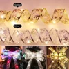 3.8CM Wide Christmas Ribbon Fairy Light Christmas Decoration DIY Bows String Light Tree Ornaments For Home Xmas Decor New Year 3