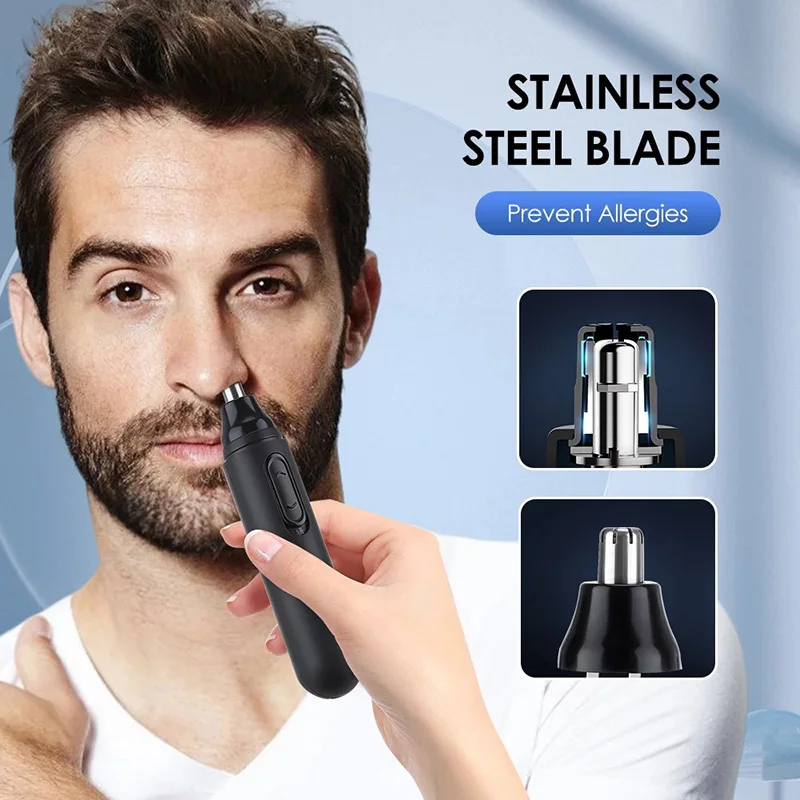 Xiaomi Electric Nose Hair Trimmer Rechargable Multifunctional Nose Hair Trimmer Painless Shaver With Washable Removable Cutter 3
