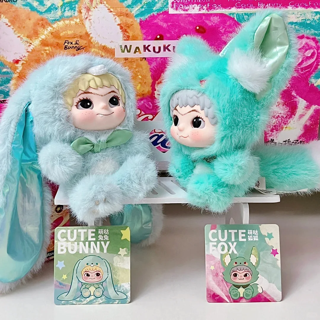 WAKUKU Rabbit & Fox Series Plush Vinyl Blind Box WAKUKU Mystery
