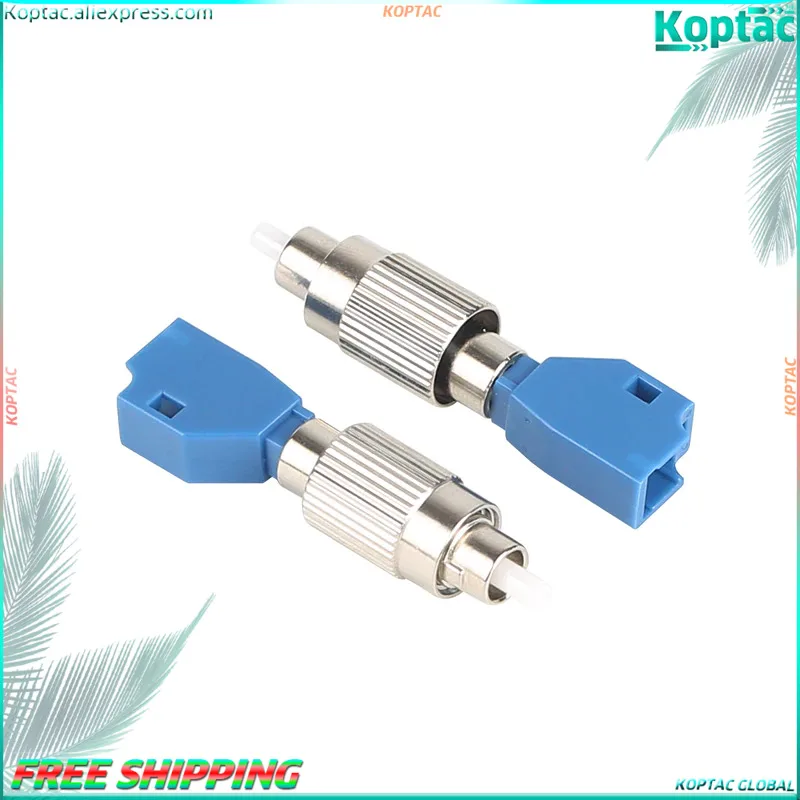 Одномодовый оптический волоконный адаптер разъем FC Male-LC Female To Small Square