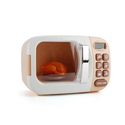 Children's Deluxe Play Kitchen Appliance Set - Includes Microwave, Coffee Maker, Blender, Toaster & Washing Machine Educational Toy (Micro - wave oven)