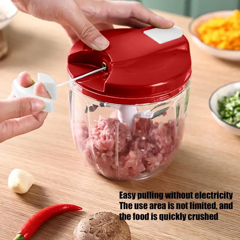 Mini picadora de cebolla eléctrica, picadora de alimentos multifuncional, máquina  para picar verduras, utensilios de cocina - AliExpress