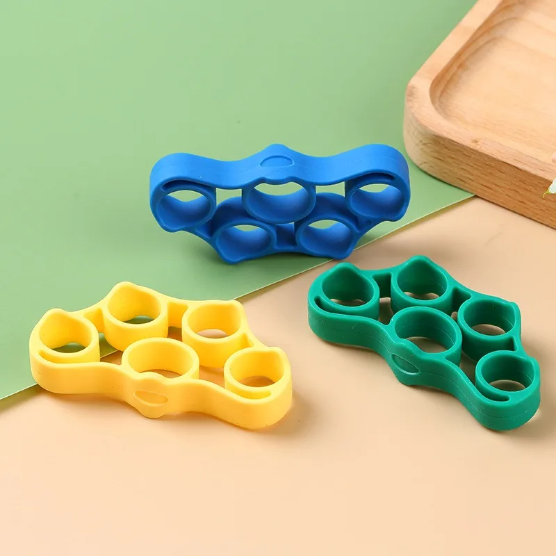 Silicon Finger Hand Joints Massager Rehabilitation Physiotherapy Relax Finger Massager Blood Circulation Massager Trainer Tool