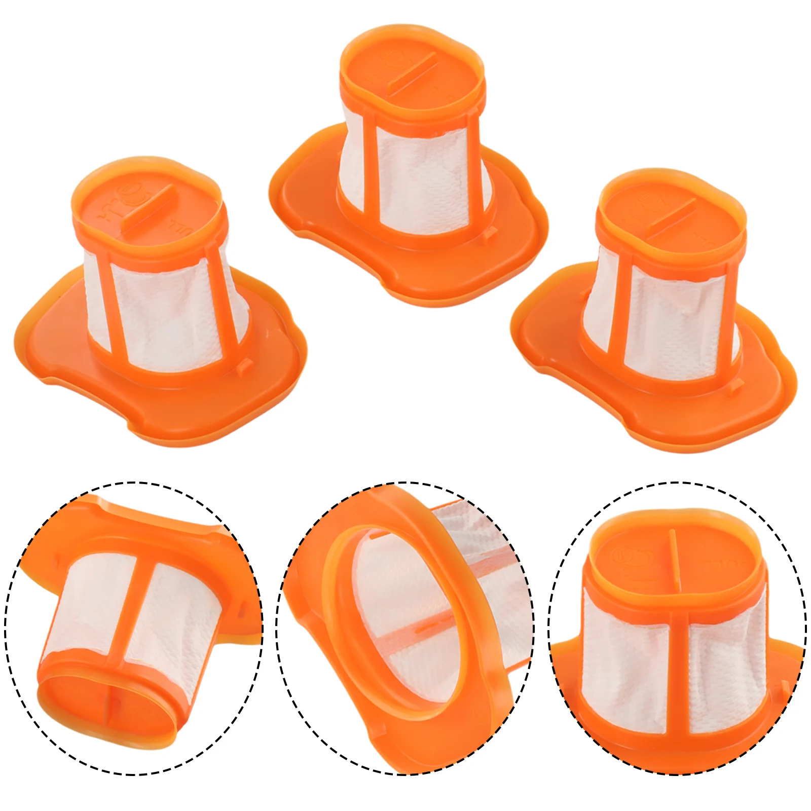 

Replacement Filters BHHV520JF Cordless For BLACK+DECKER BHHV320B BHHV320J BHHV520BFP BHHV520BT Vacuum Cleaner 3 Pcs