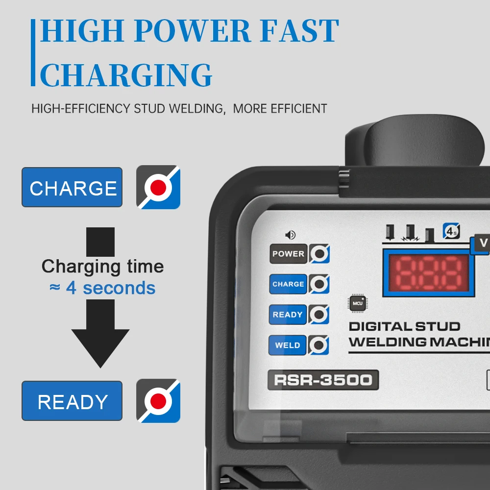 ANDELI RSR-2500 220V Capacitive Energy Storage Stud Welding Machine Bolt Signage welding machine Insulation welding machine 2