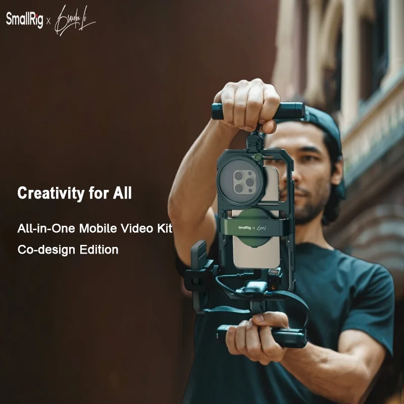 SmallRig 4596 x Brandon Li オールインワン携帯電話ビデオ SmallRig 4596 x Brandon Li オールインワン携帯電話ビデオ