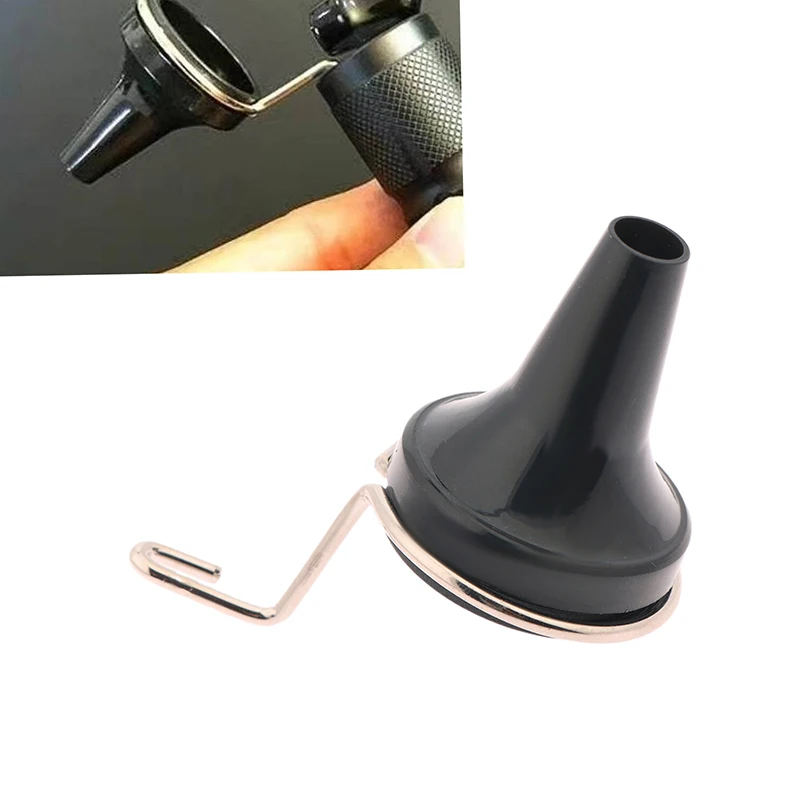 Medical Reusable Adult Child Non Disposable Speculum Earmuff Otoscope Accessory Ear Tip Funnel Nozzle Specula Cone Replacement 4