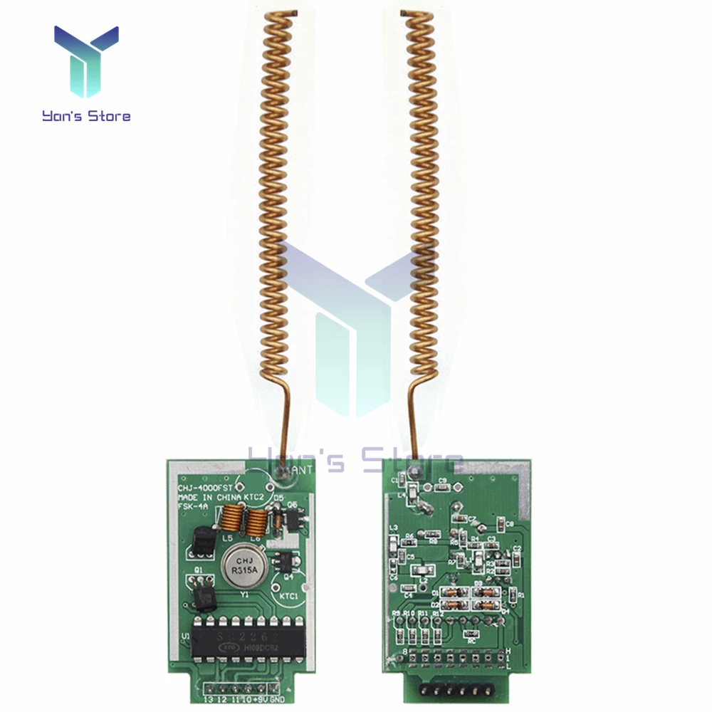 Remote Transceiver Module 433MHz-FST4000M-Wireless-Transmitter-Module-FST-8-High-Power-Remote ...