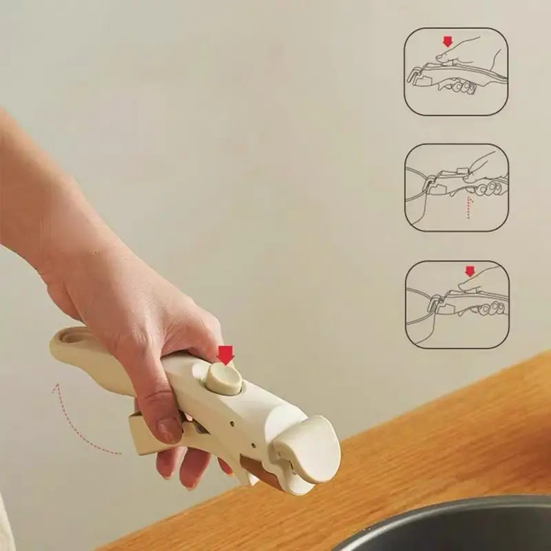 Removable Tableware Pan Handle Detachable Replacement Clip Hand Grip Kitchen Frying Pan Cookware Accessories detachable pot handle,pot clip