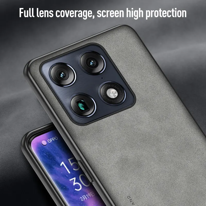 Premium PU Leather Phone Case - Signature Back Cover with Full Protection