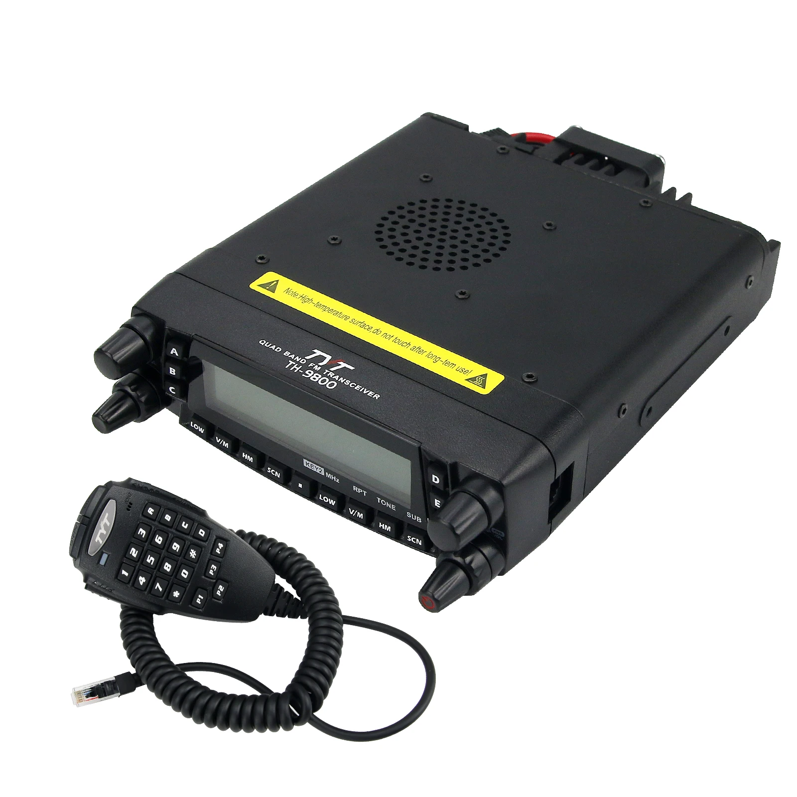 Tyt Th-9800 Mobile Radio Quad Band 50w Car Transceiver Walkie Talkie Dual  Display Repeater Scrambler W/ Usb Cable Walkie Talkie AliExpress