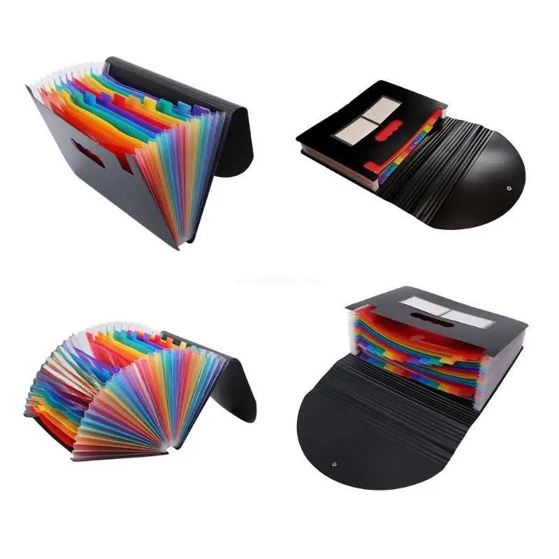 

Moving Boxes Document Folder Letter Size Paper File Folder Organ Box Handheld Design Student Test Paper Dropship