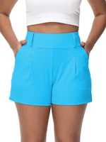Women's Summer Shorts Casual Joker Gym Yoga Loose Breathable Quick Drying with Pockets for Mobile Phone Running High Waist Short - Image 5
