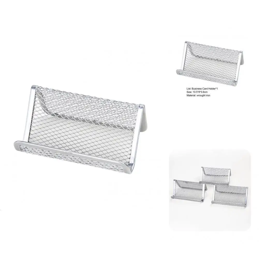 Excellent 2 Colors Multipurpose Desk Name Card Display Organizer Shelf for Home Business Stand Holder | Канцтовары для офиса и