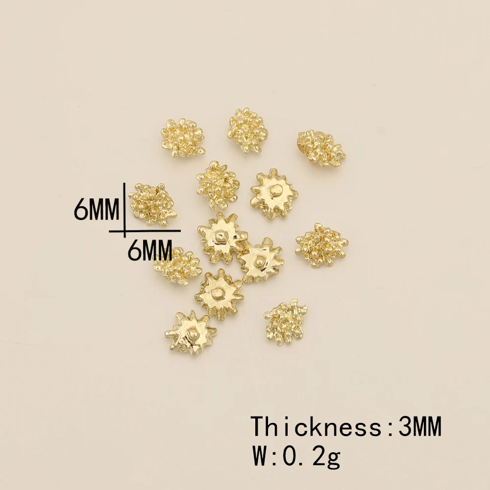 Cordial Design 6MM 300Pcs Jewelry Accessories/DIY Making/Flat Base Flower For Hand Made/Stamen/Jewelry Findings & Components - cordial