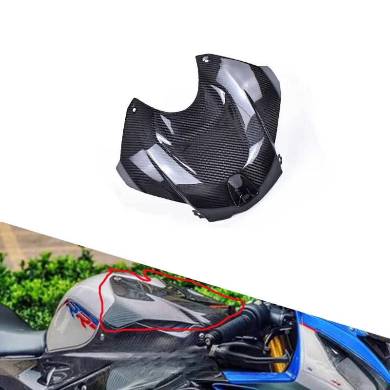 

For BMW S1000R S1000RR Full Carbon Fiber Tank Cover WSBK Shroud Extender Motorcycle Modified Fairing Kit Motorcycle Fuel Cover