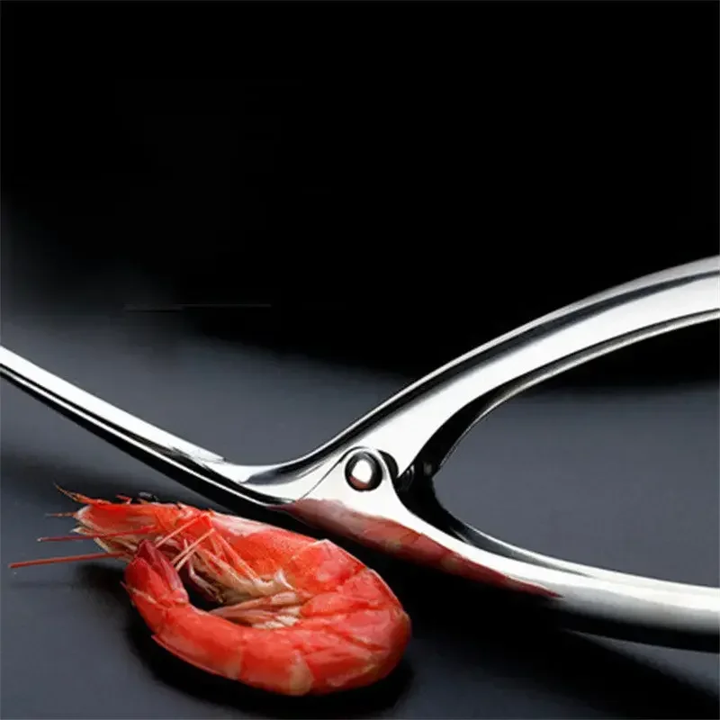 Stainless Steel Shrimp Peeler Prawn Fishing Knife Lobster Sheller Peeler Kitchen Seafood Tool Kitchen Accessories Seafood Tool