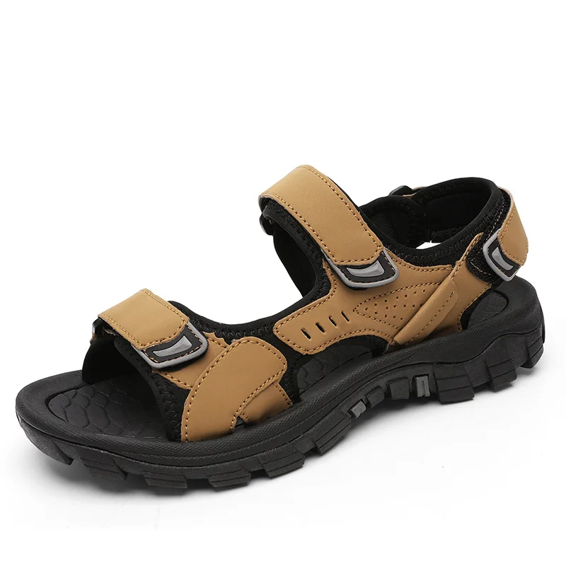 Ανδρικά ελαφριά ανδρικά, καλοκαιρινά πέδιλα περπάτημα στην παραλία, αντιολισθητικά αθλητικά αθλητικά παπούτσια_voghion.com