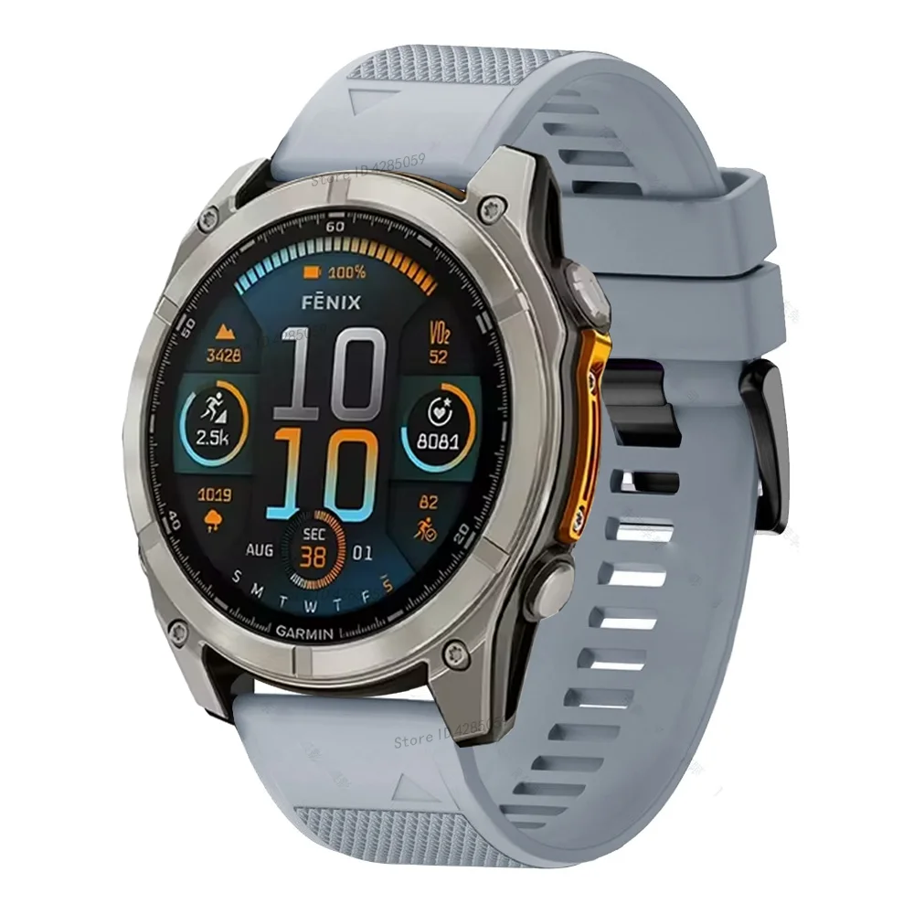 Versatile Quick Release Silicone Smartwatch Strap Bracelet Wristband