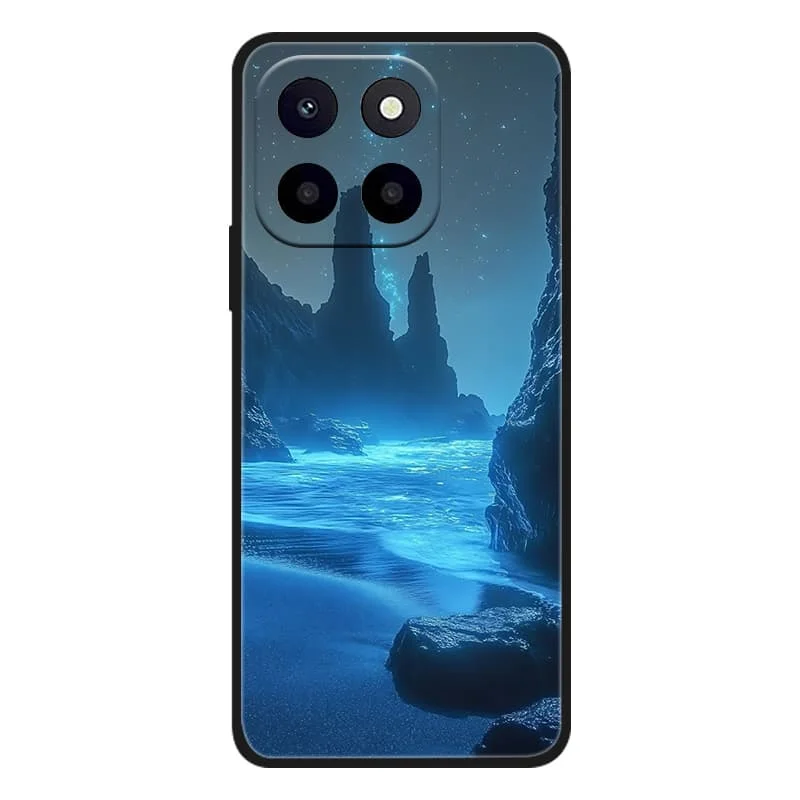 Custodia A Portafoglio In Pelle Con Panda Per Honor X6C, Antiurto Con Supporto E Slot Carte, Oro Rosa - 5