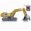 In Stock KABOLITE 1/14 Remote Control Hydraulic Excavator K970 100S Pro RC Car Digger with Light Sound Smoke Group Model TH22669 2