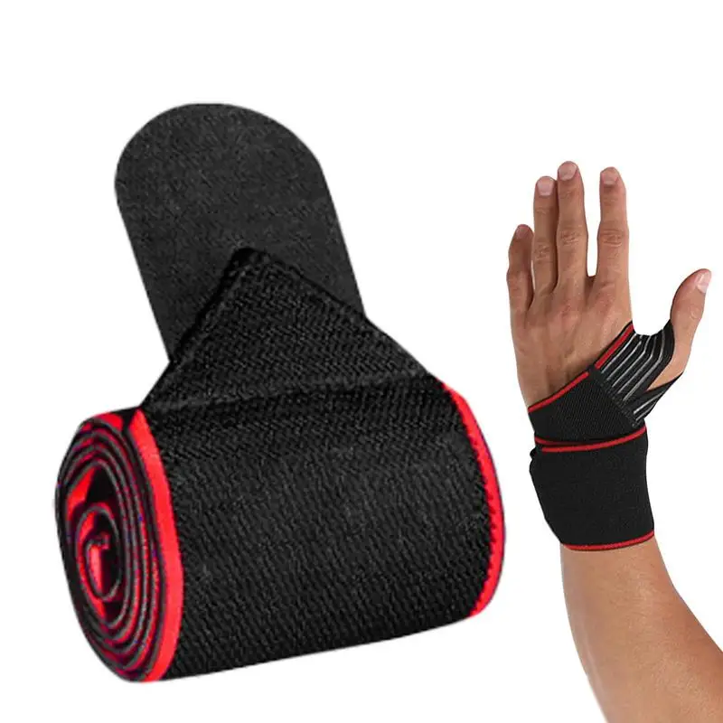 WeightliftingWristWrapsWristGuardWeightliftingStrapsAvoidThumb
