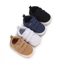 0-18M Newborn Baby Shoes Boy Girl Classical Sport Soft Sole PU Leather Multi-Color First Walker Casual Sneakers Baptism Shoes 1